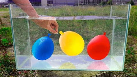 water balloon drop test|water balloon experiment.